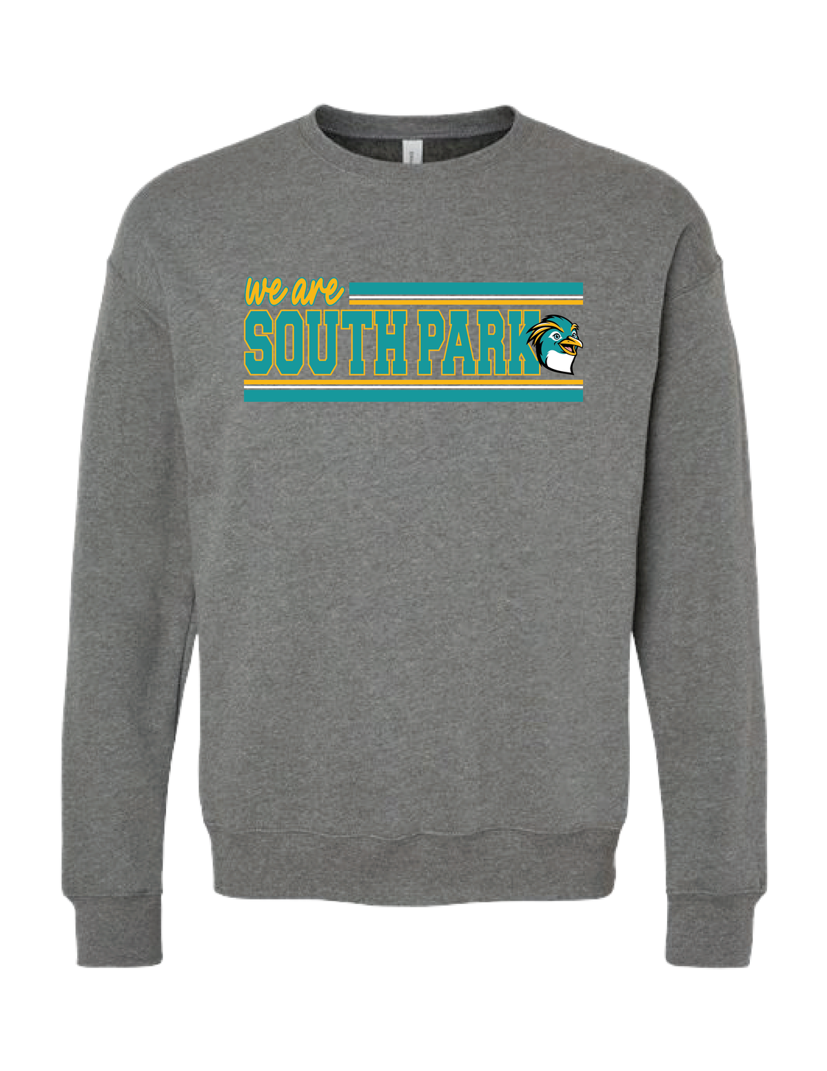 SOUTH PARK STAFF Collegiate Stripes Crew Neck