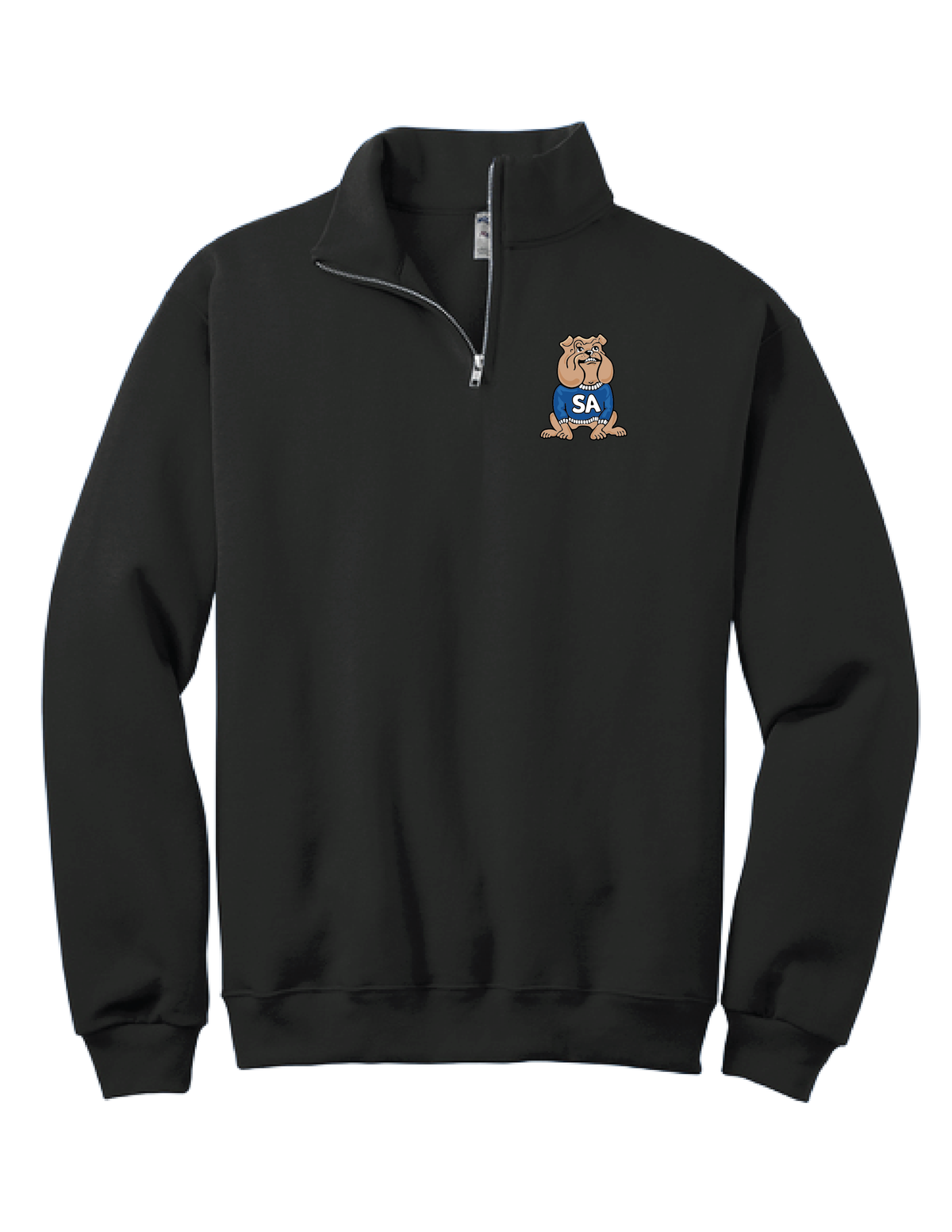 SARAH ADAMS Bulldog Quarter Zip