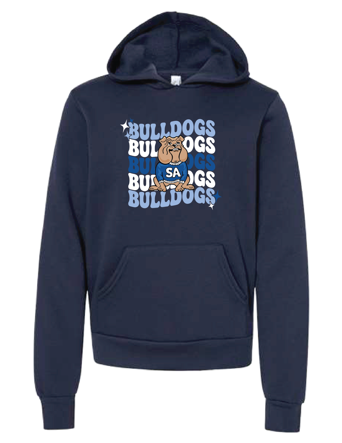 SARAH ADAMS Mascot Repeat Hooded Pullover