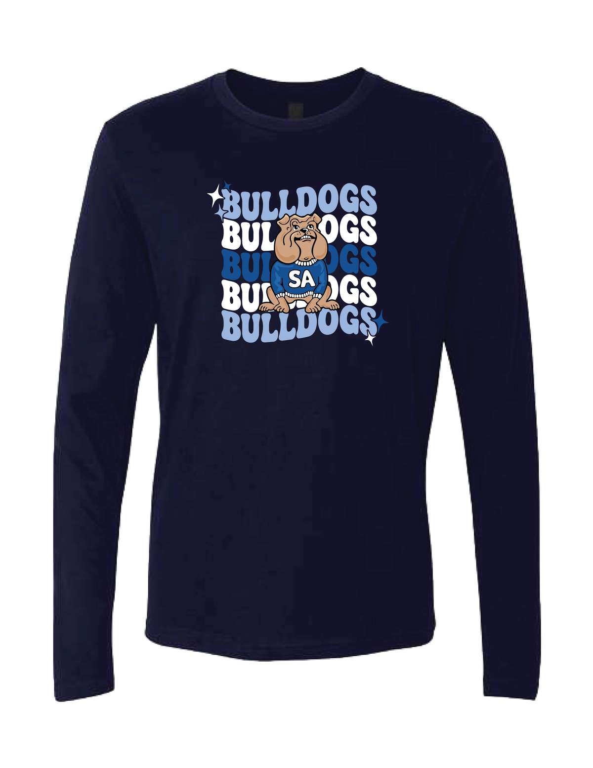 SARAH ADAMS Mascot Repeat Long Sleeve Tee