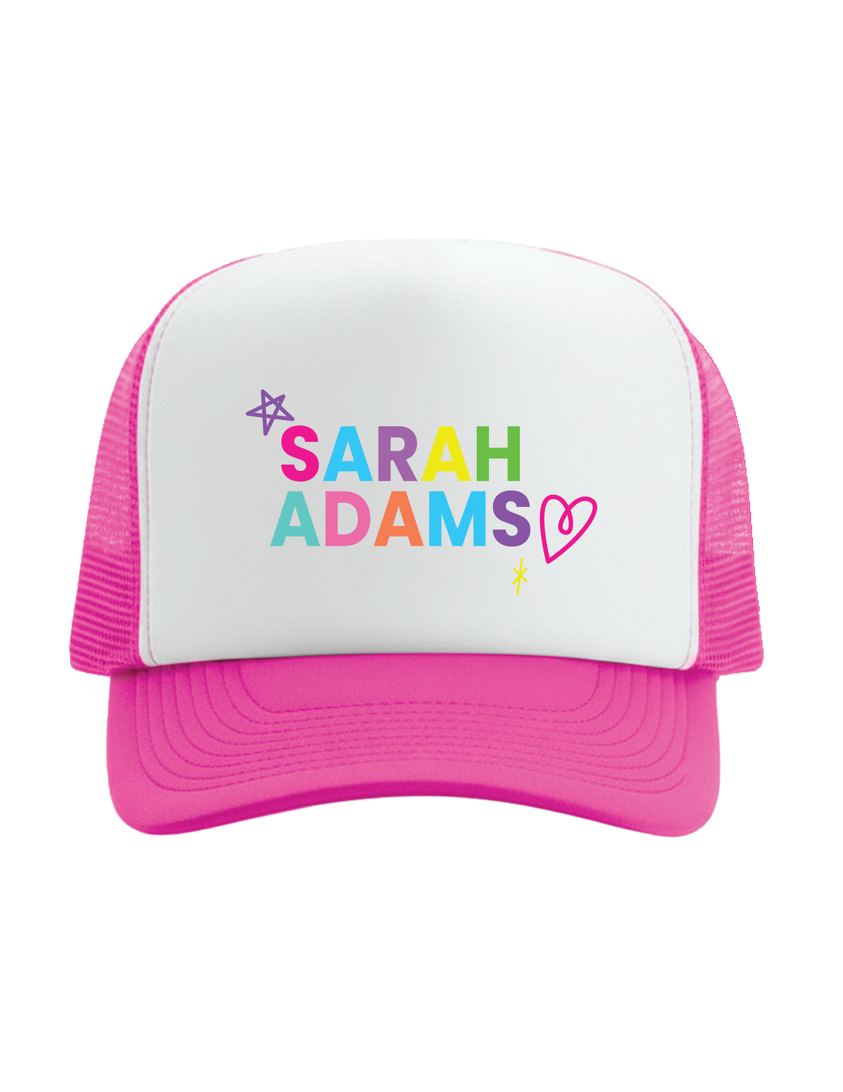 SARAH ADAMS Radiant Foam Trucker Hat