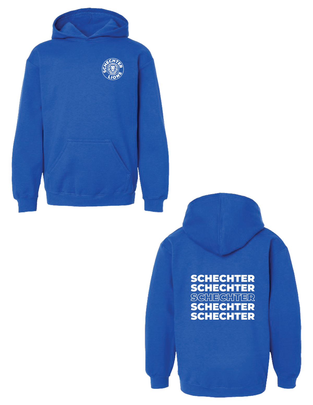 SCHECHTER Repeat Hooded Pullover