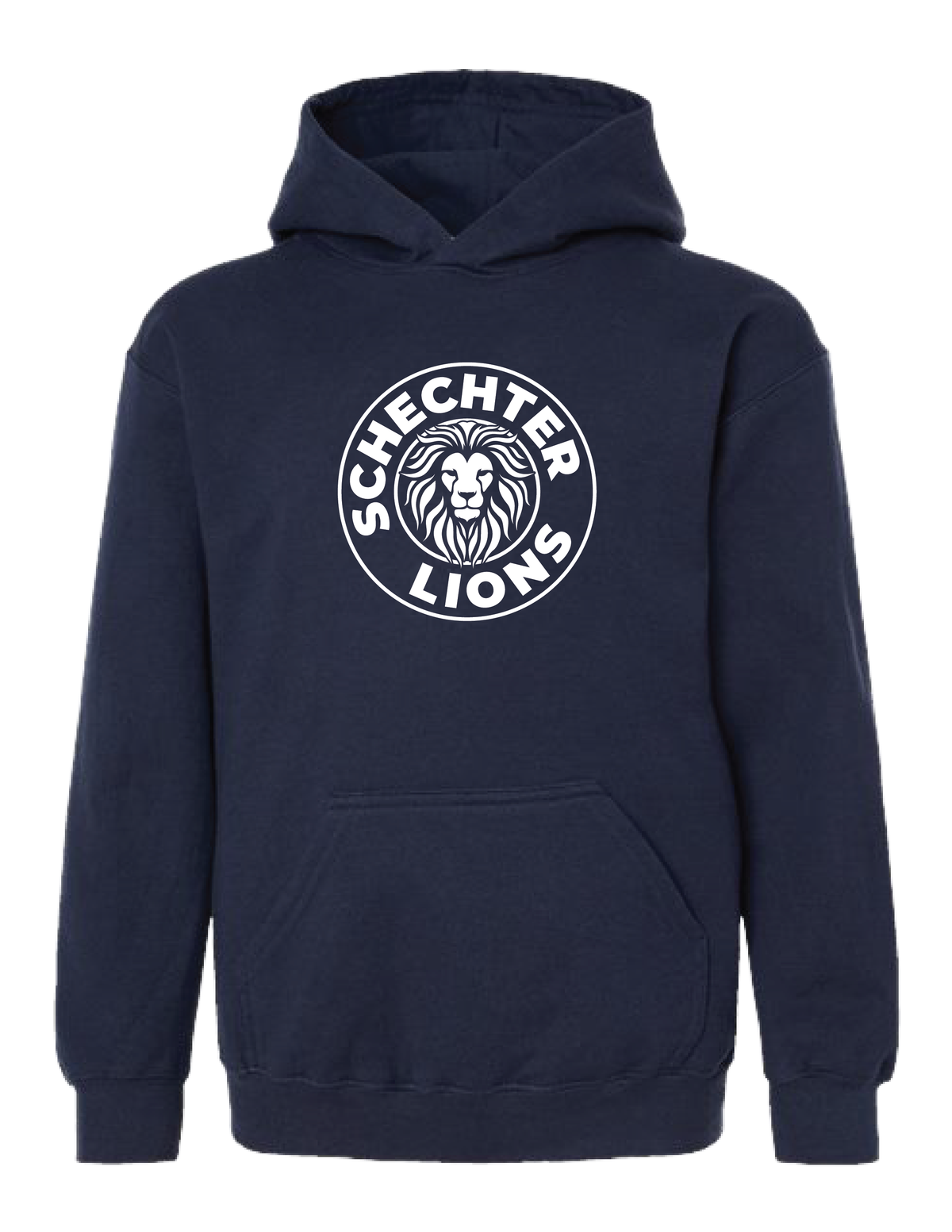 SCHECHTER Retro Circle Hooded Pullover