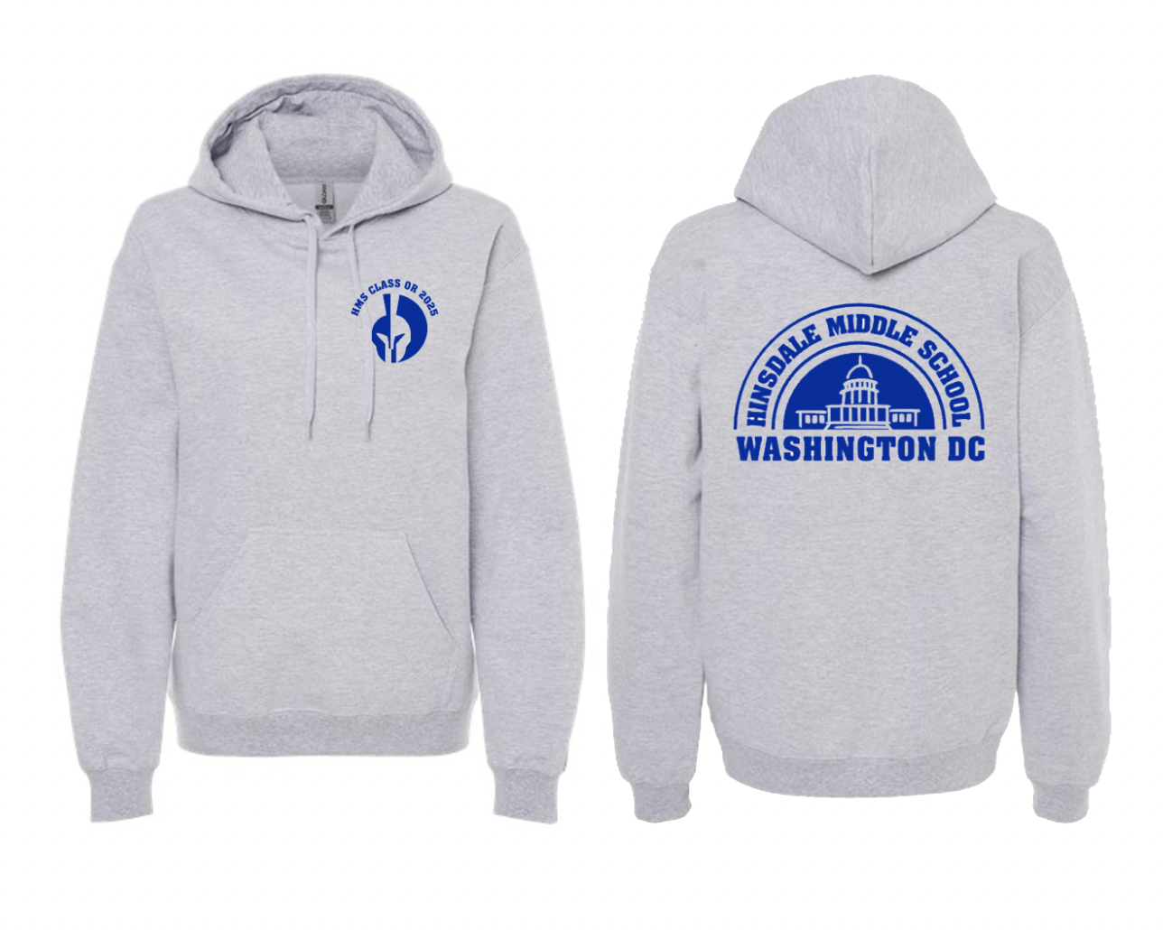 HMS DC CLASS OF 2025 Hooded Pullover