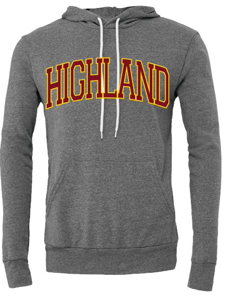 HIGHLAND MIDDLE SCHOOL Campus Hooded Pullover