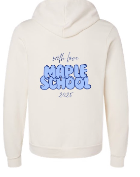 MAPLE With Love Hooded Pullover