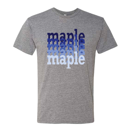 MAPLE Ombre Repeat Tee