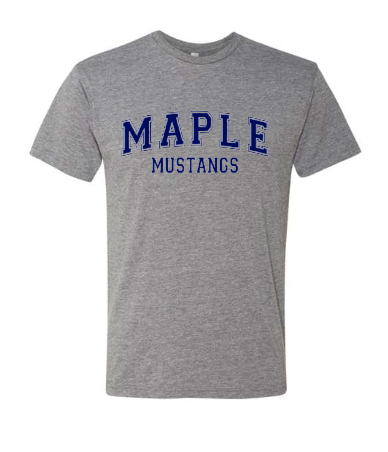 MAPLE Collegiate Outline Tee