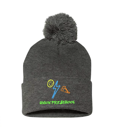 UNION Neon Graffiti Grey Winter Hat