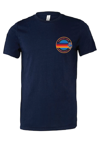 KINGSLEY Circle Nation Navy Tee