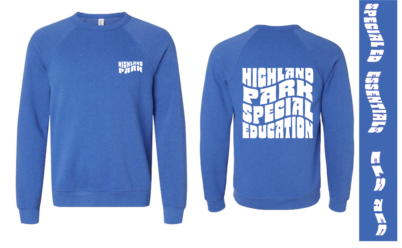 HPHS SPECIAL ED Wave Crew Neck Pullover