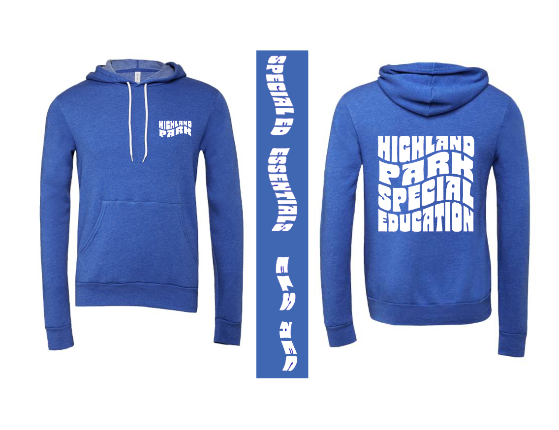 HPHS SPECIAL ED Wave Hooded Pullover