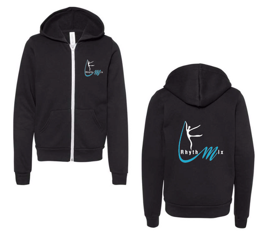 RHYTHMIX Logo Zip Up Hoodie