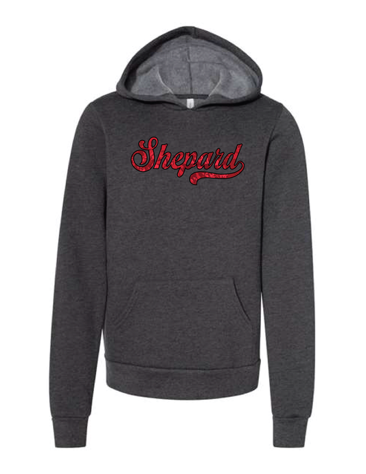 SHEPARD Camo Script Hooded Pullover