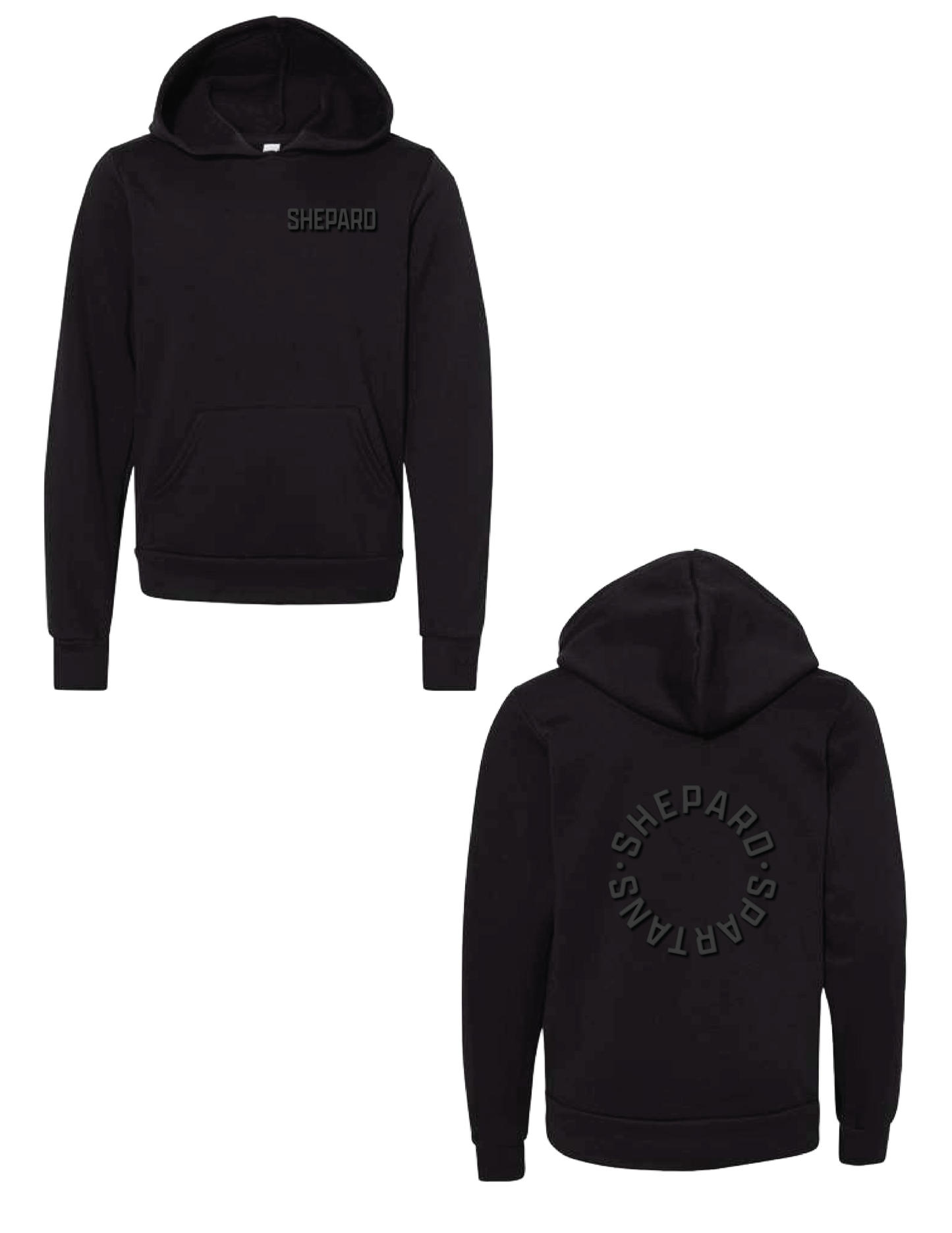 SHEPARD Circle Puff Hooded Pullover