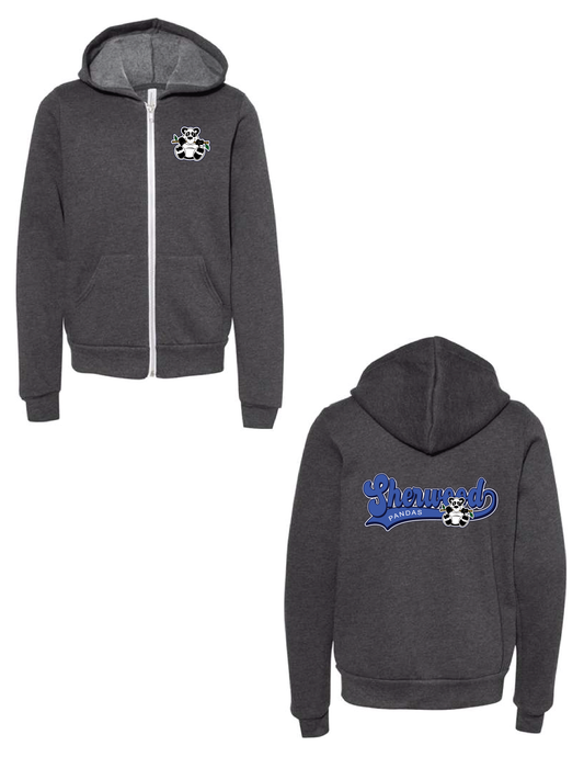 SHERWOOD Retro Script Zip Up