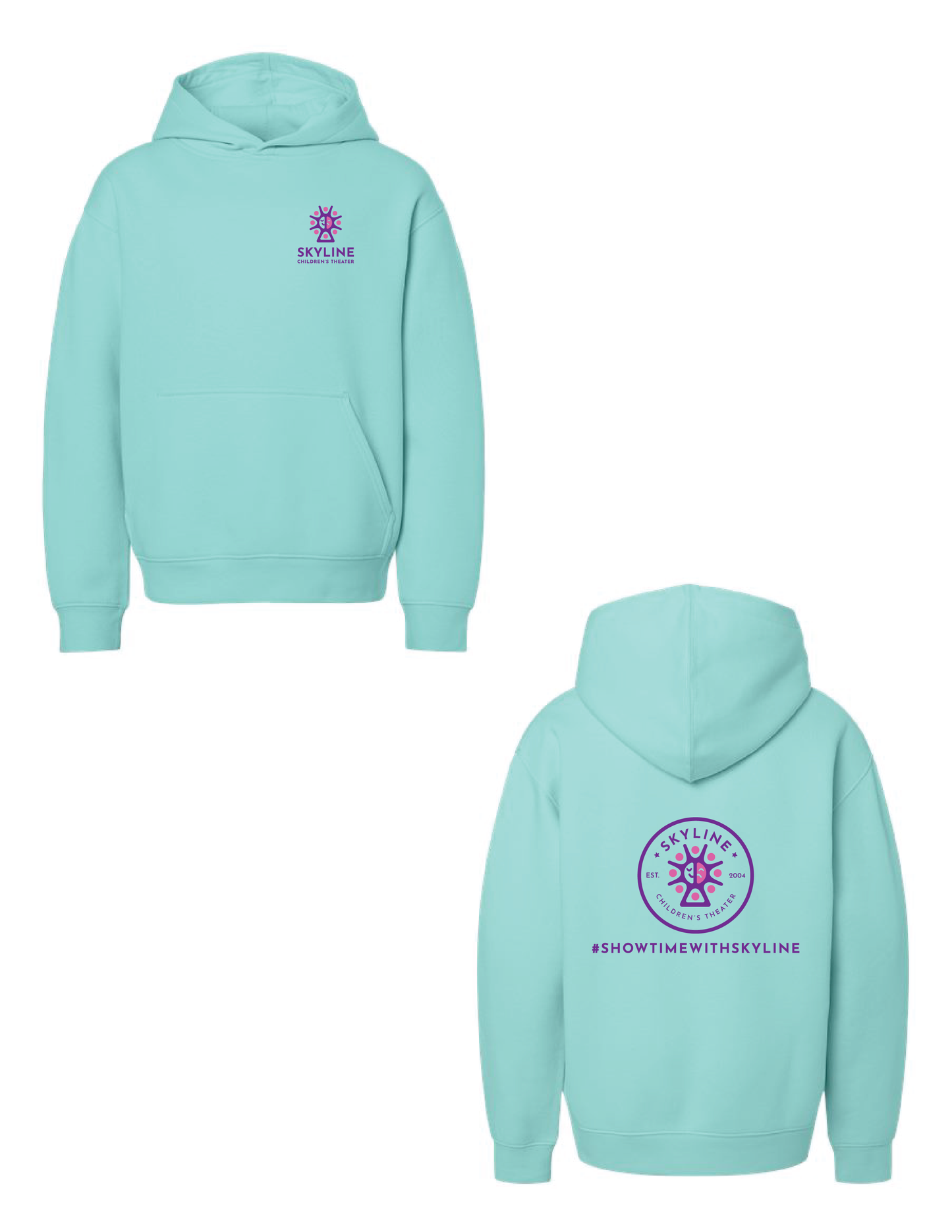 SKYLINE CHILDREN'S THEATER Logo Hooded Pullover