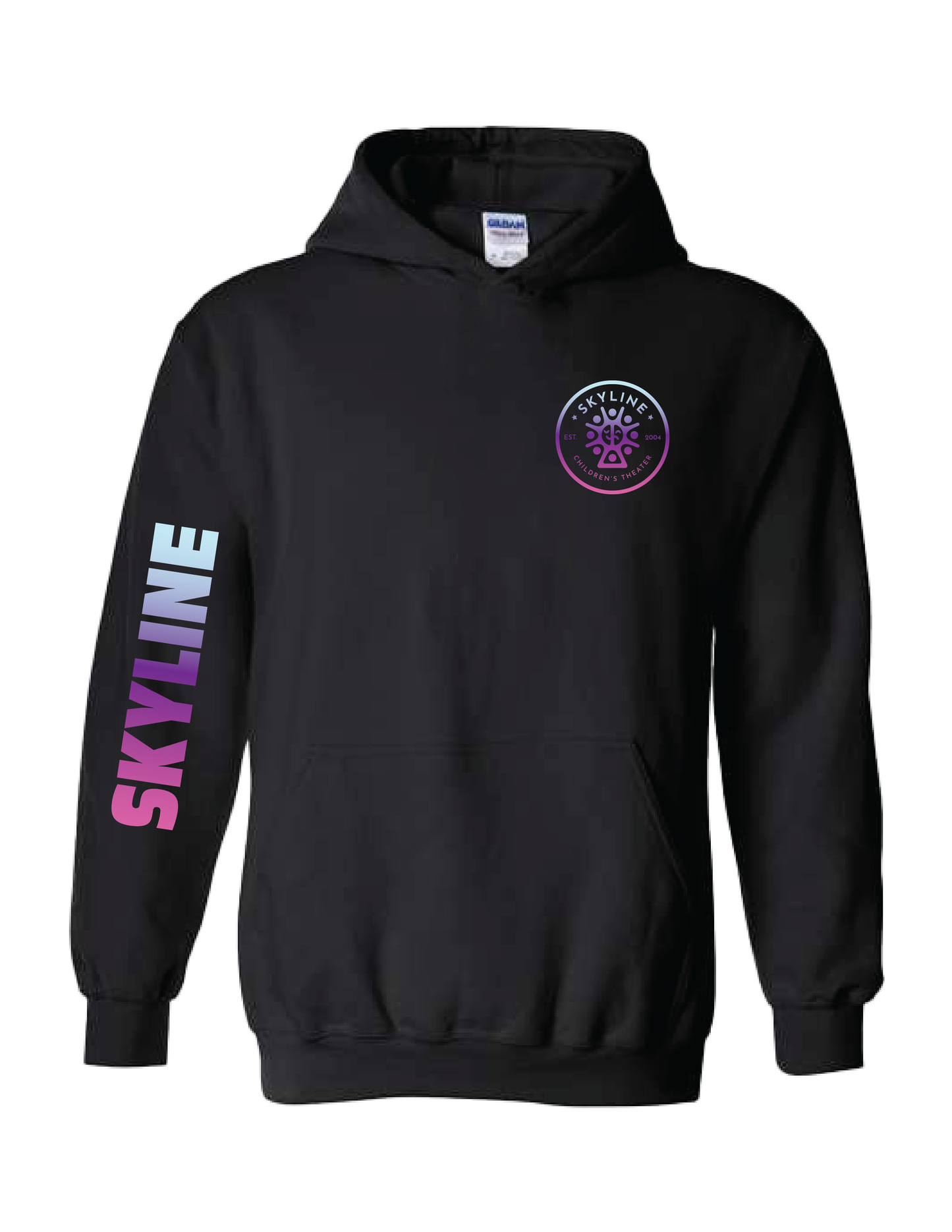 SKYLINE CHILDREN'S THEATER Ombre Hooded Pullover