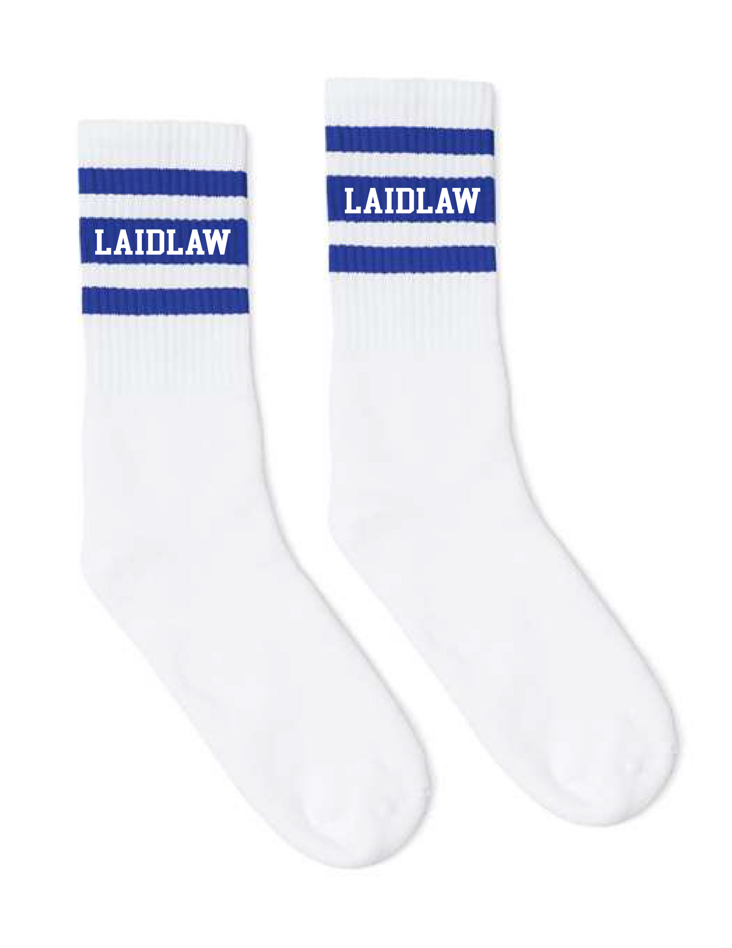 LAIDLAW Blue Stripped Socks