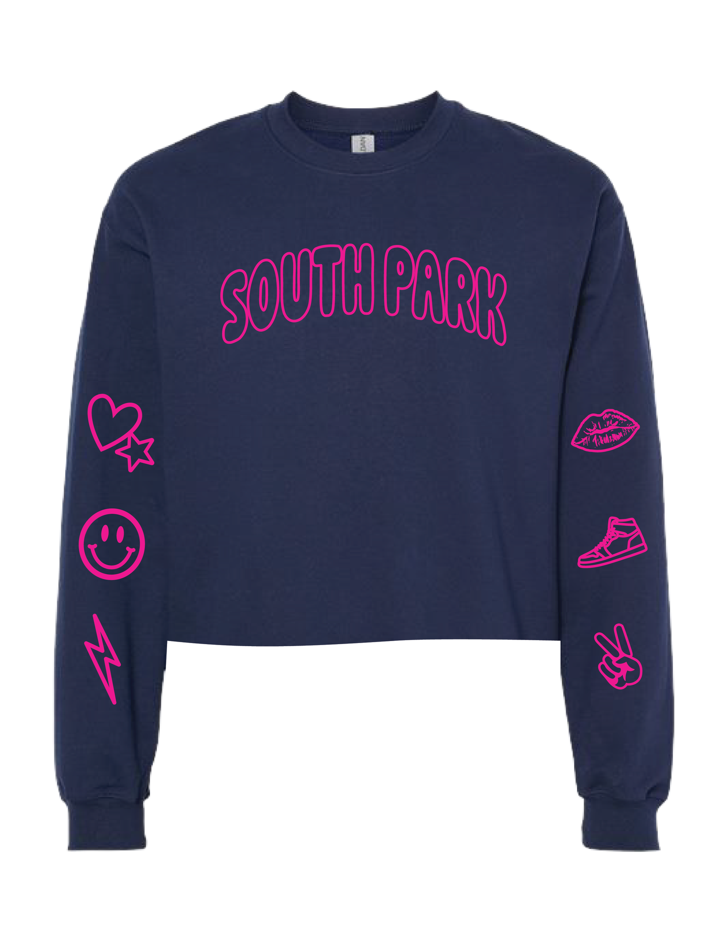 SOUTH PARK Neon Patches Crew Neck