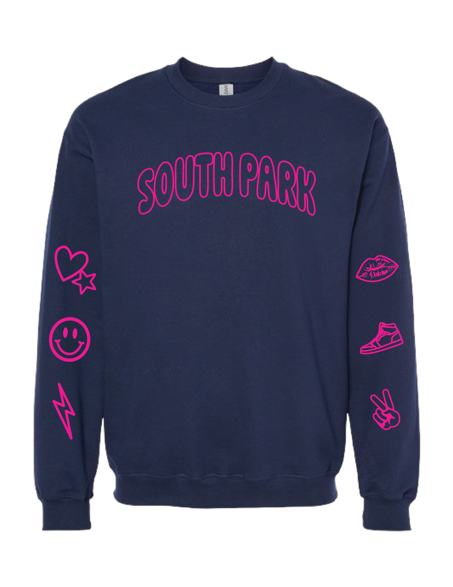 SOUTH PARK Neon Patches Crew Neck
