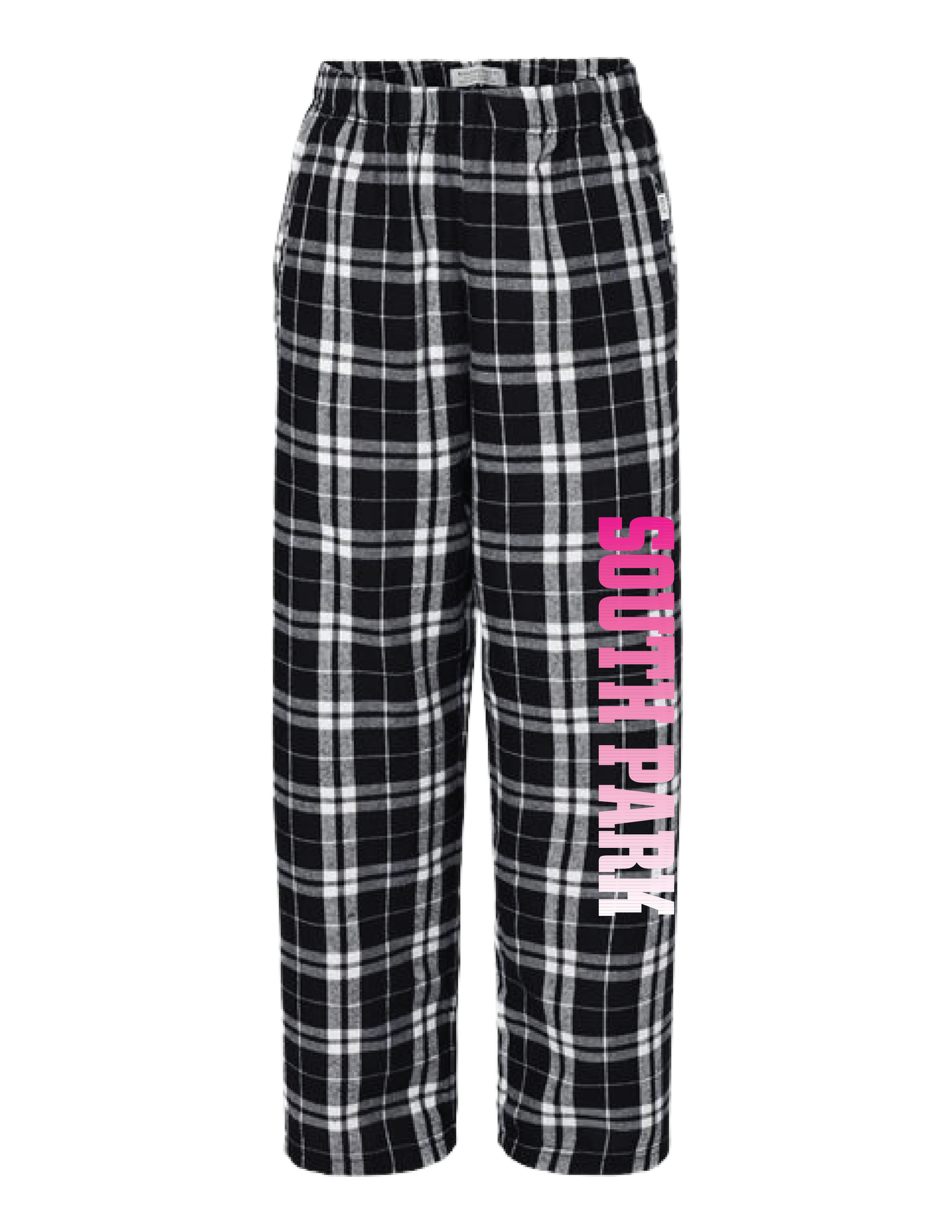 SOUTH PARK Pink Ombre Block Flannel Pants