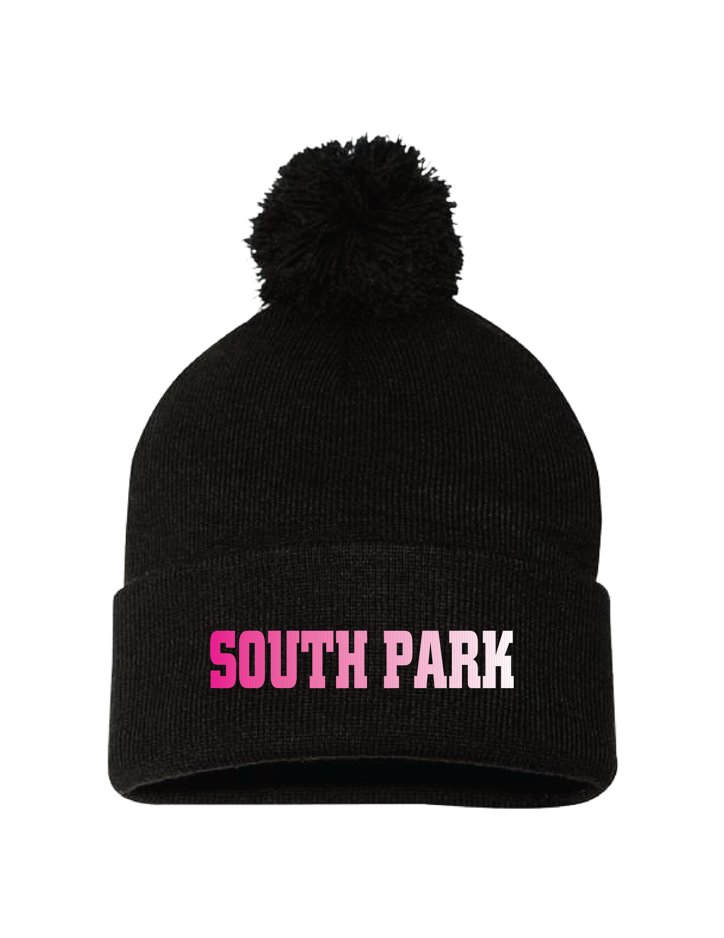 SOUTH PARK Pink Ombre Block Pom Beanie
