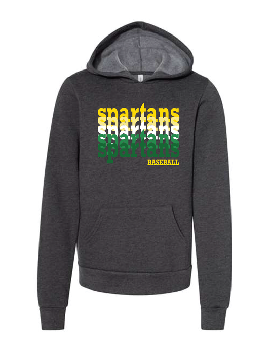 12U NORTHBROOK SPARTANS BASEBALL Repeat Hooded Pullover