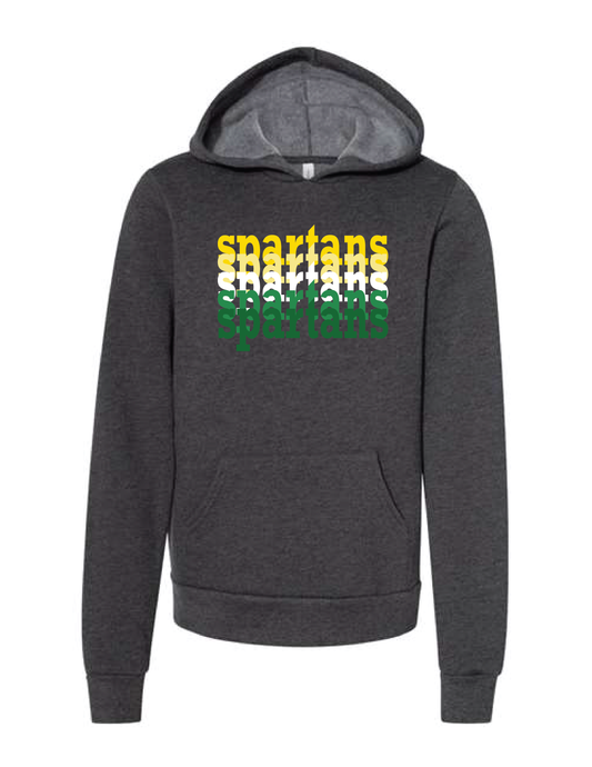 12U NORTHBROOK SPARTANS BASEBALL Generic Repeat Hooded Pullover