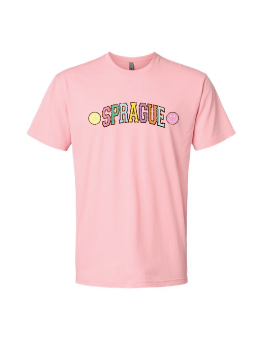SPRAGUE Smiley Patches Tee