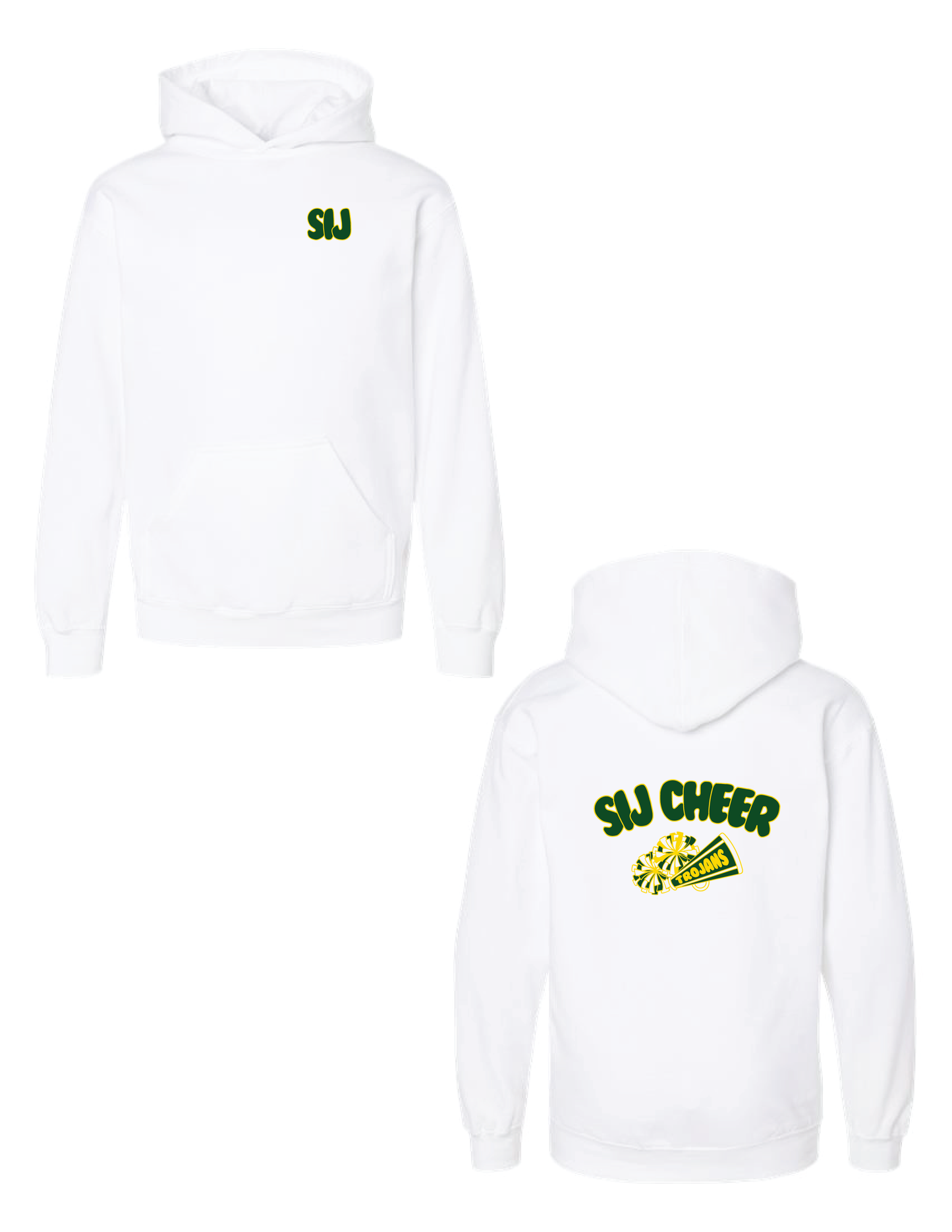ST. ISAAC'S CHEER Bubble Hooded Pullover