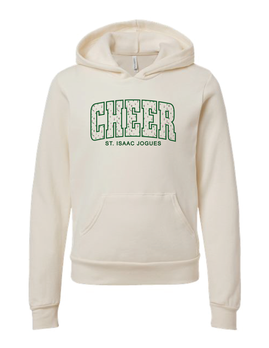 ST. ISAAC'S CHEER Floral Campus Hooded Pullover