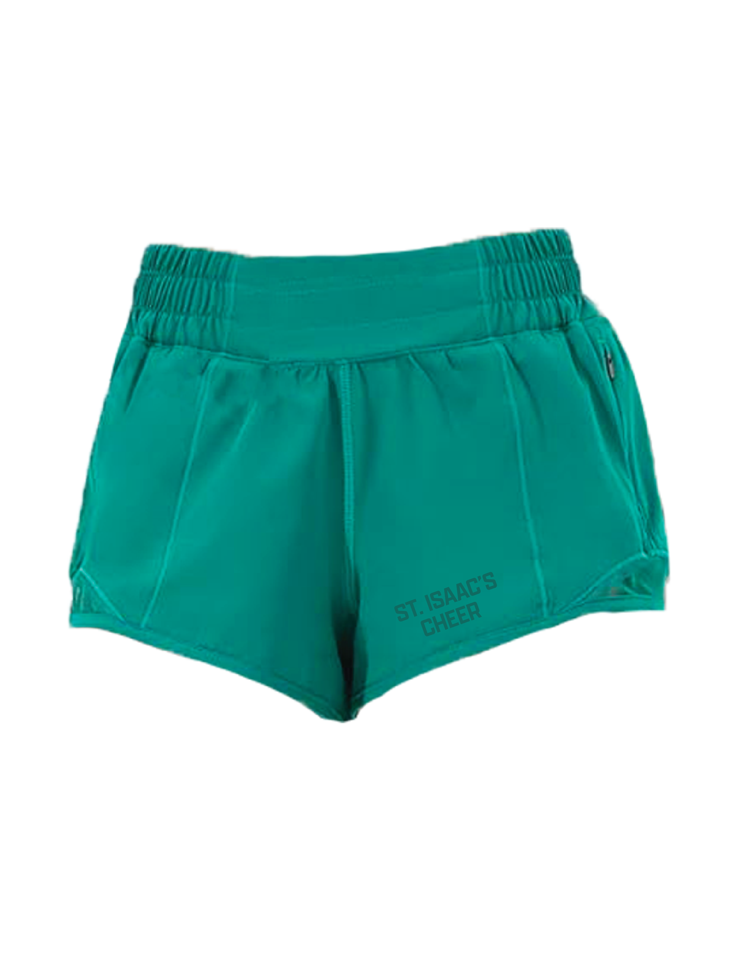 ST. ISAAC'S CHEER Monochrome Athletic Shorts