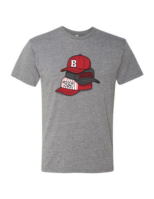 CUSTOM Stacked Hats Tee