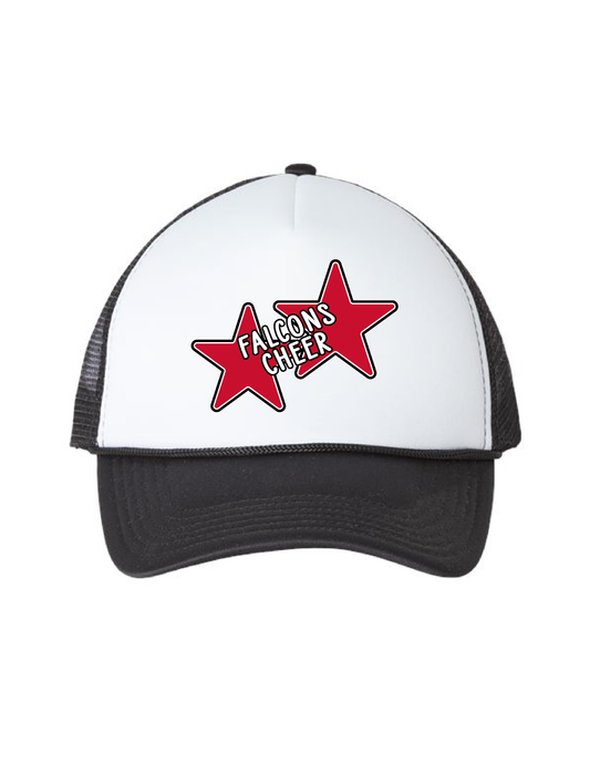 FALCONS CHEER Stars Foam Trucker Hat