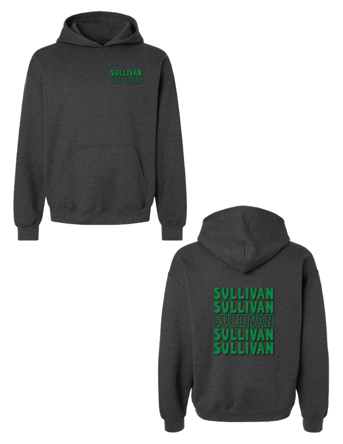 SULLIVAN Puff Repeat Hooded Pullover