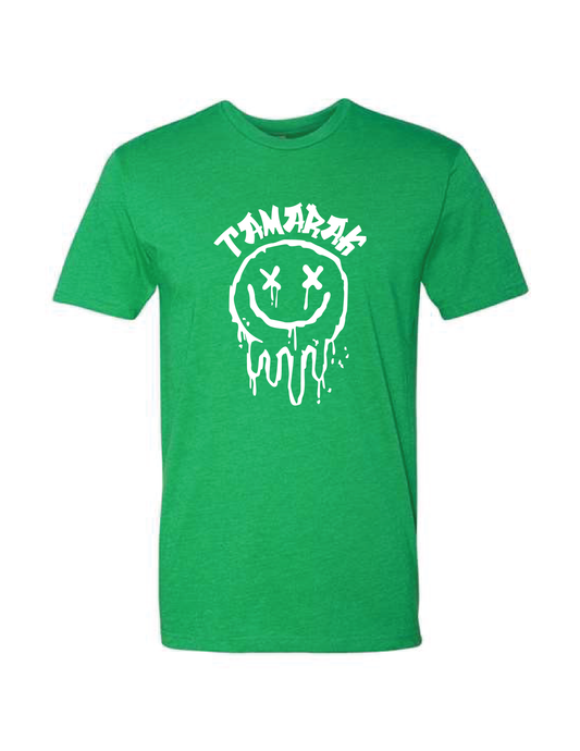 CUSTOM Graffiti Smiley Tee