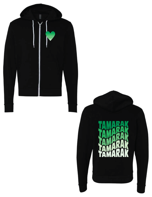 TAMARAK Ombre Repeat Wave Zip Up
