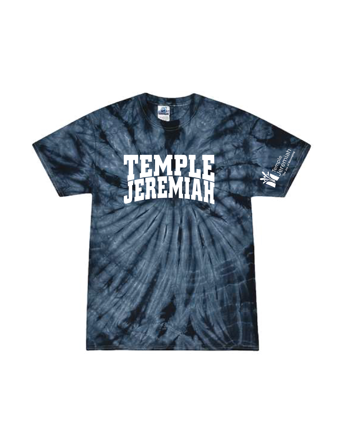 TEMPLE JEREMIAH Game Day Campus Tie Dye Tee