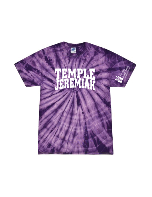 TEMPLE JEREMIAH Game Day Campus Tie Dye Tee