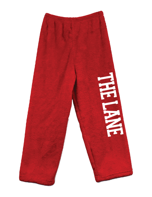 THE LANE Collegiate Fuzzy Pants