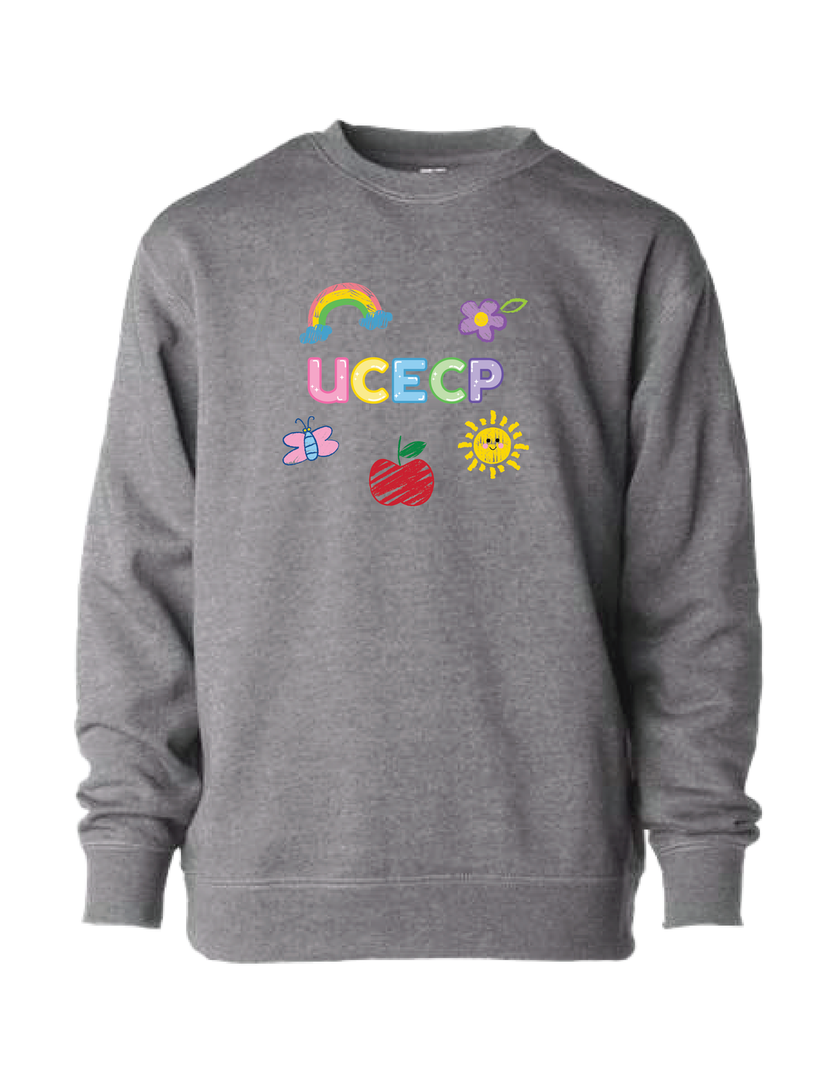 UCECP Pastel Patches Crew Neck
