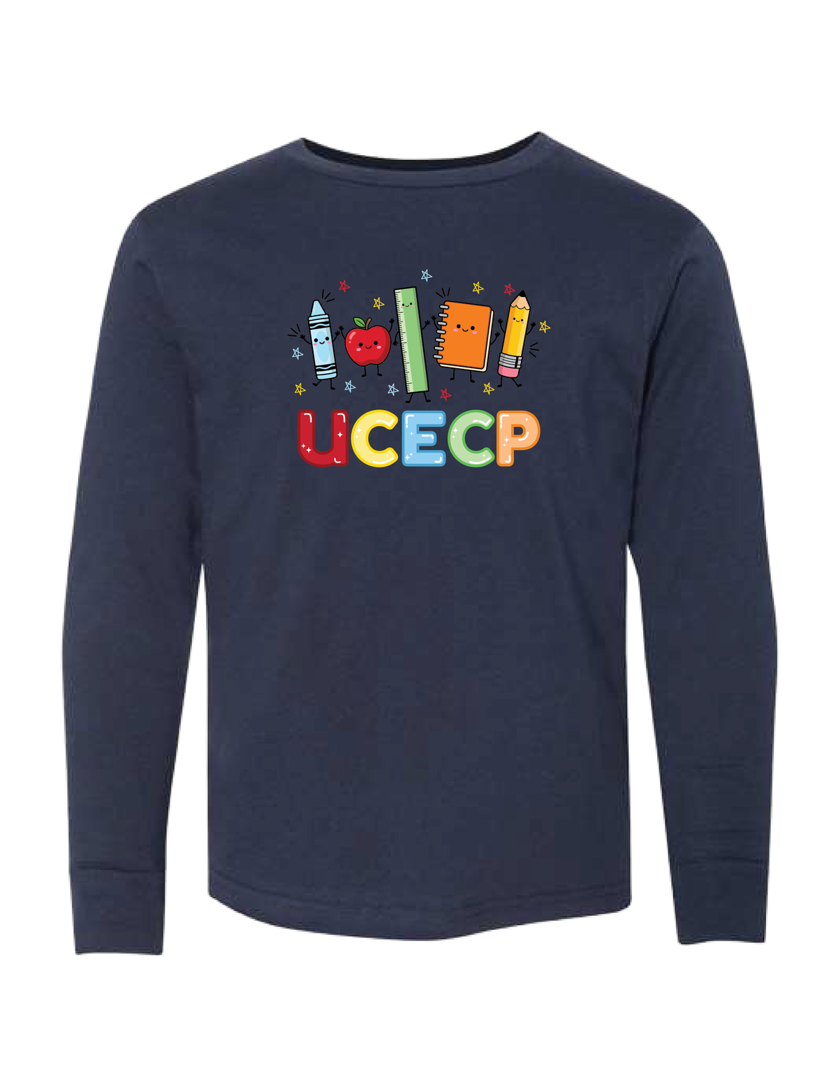 UCECP Primary Supplies Navy Long Sleeve Tee