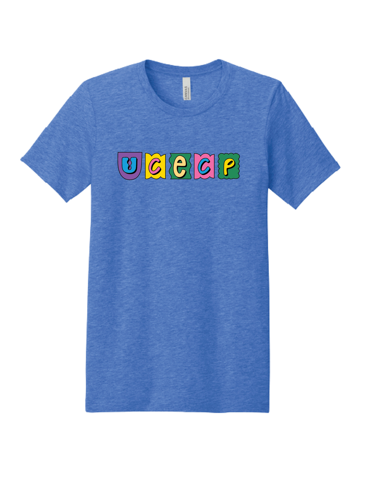 UCECP Stamps Blue Tee