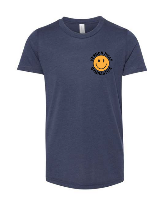 VERNON HILLS GYMNASTICS Smiley Tee