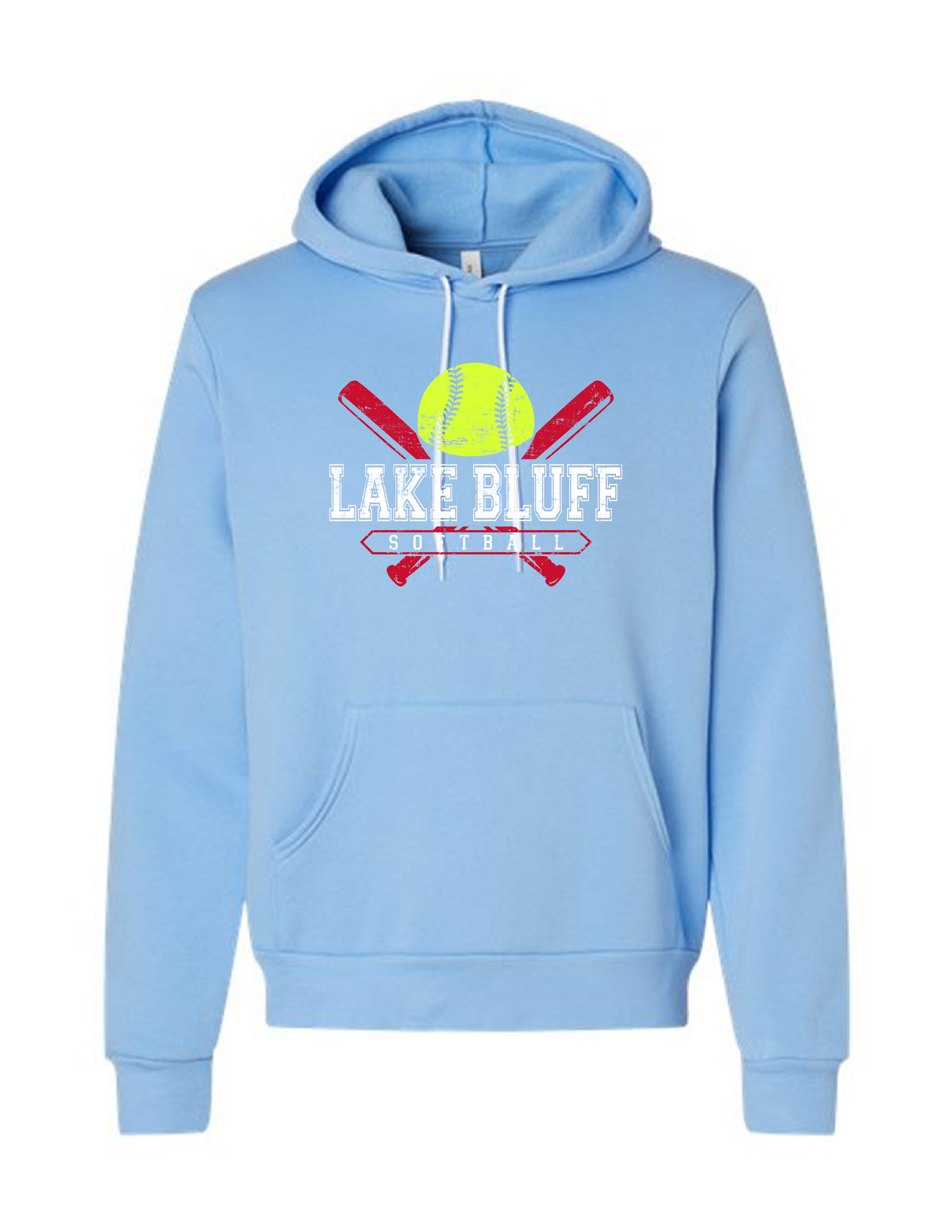 LB SOFTBALL Vintage Softball Hooded Pullover