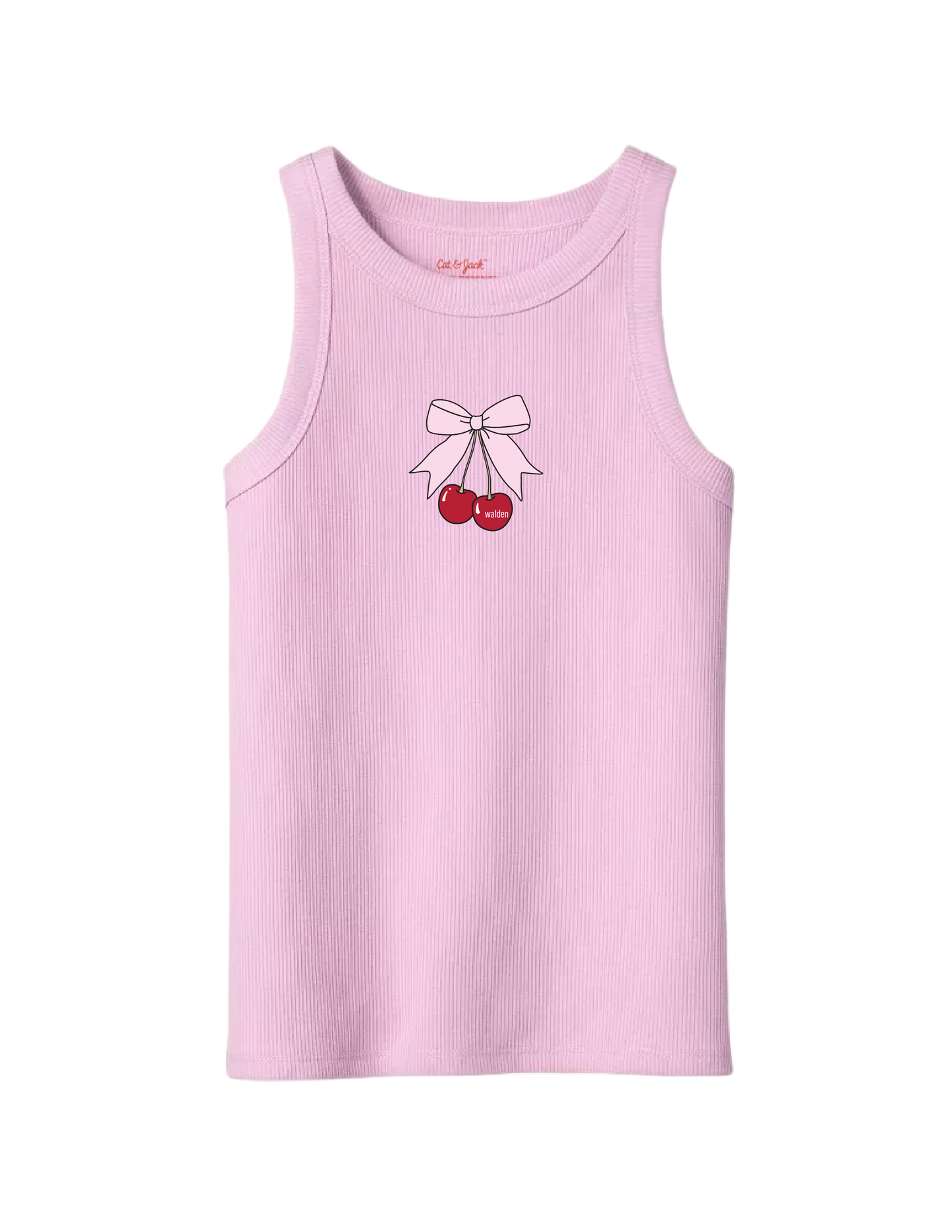 WALDEN Cherry Bow Tank Top