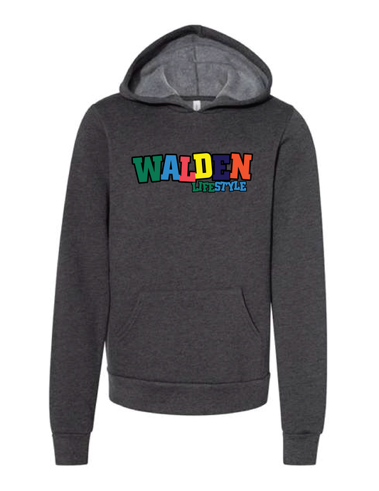 WALDEN Neon Patches Hooded Pullover