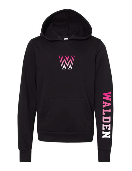 WALDEN Pink Ombre Overtime Hooded Pullover