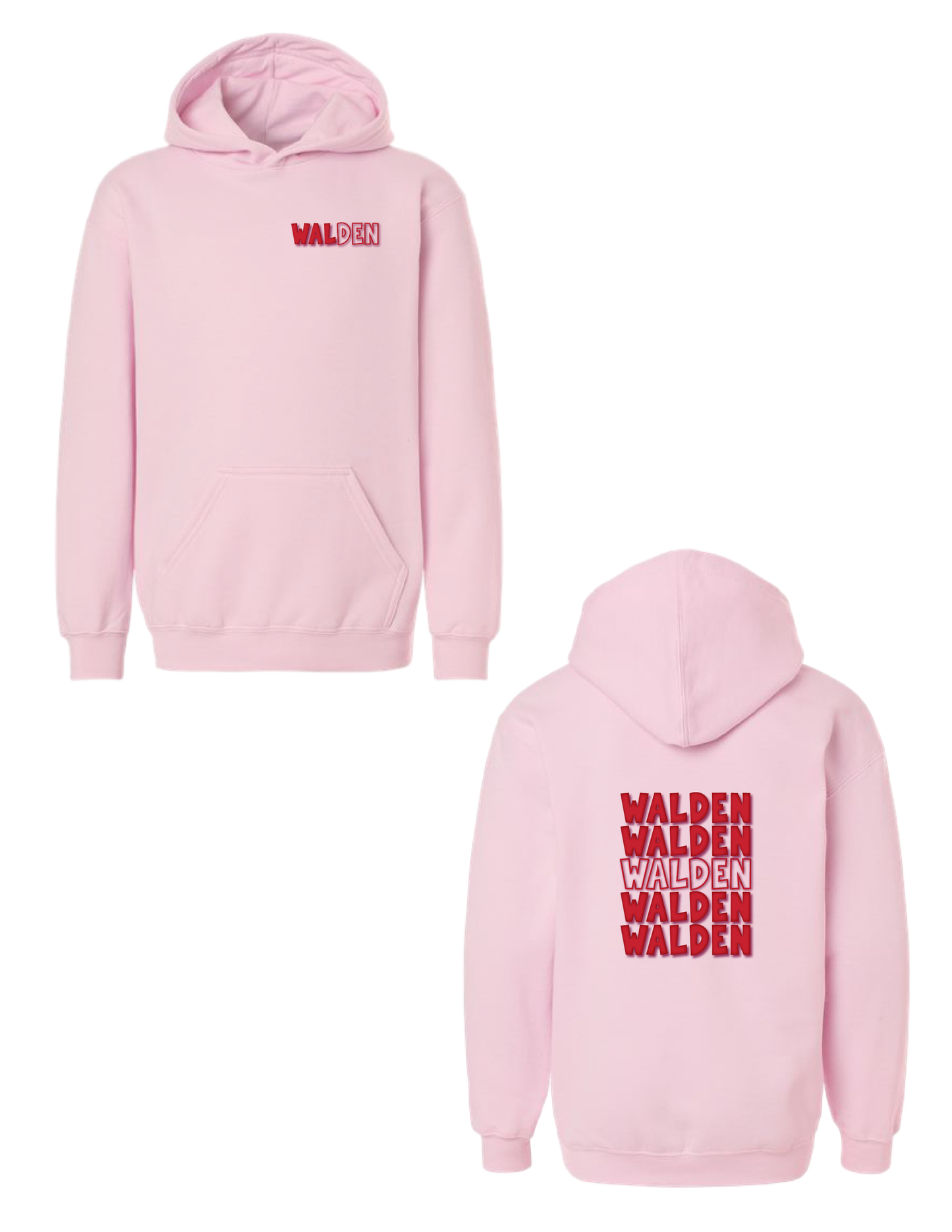 WALDEN Puff Repeat Hooded Pullover